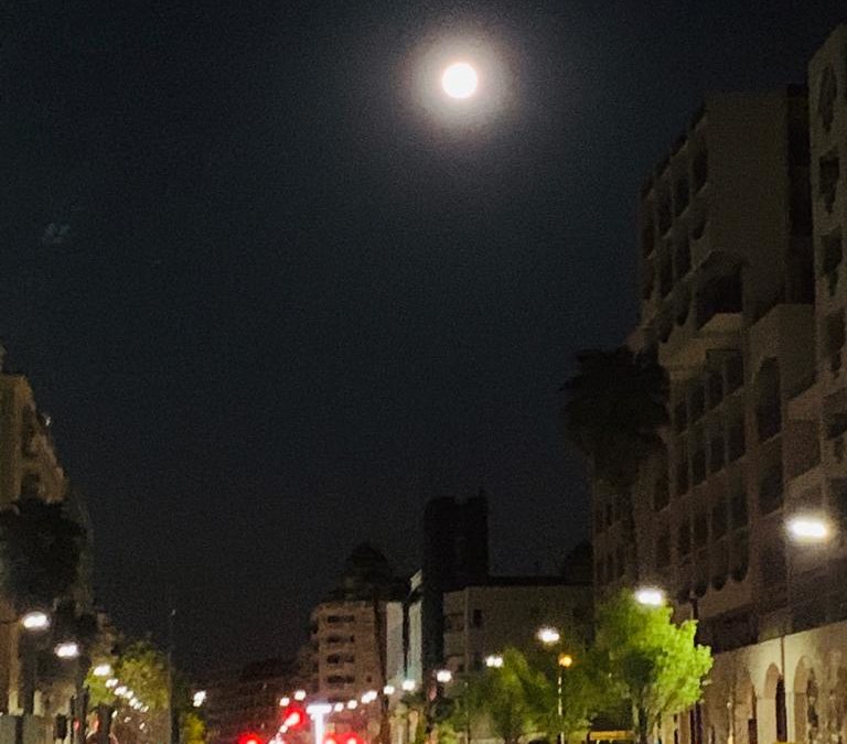 Cette nuit la Lune était « Super »!