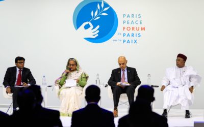 Lutte contre les fractures mondiales – réunions de chefs d’Etats au Forum de Paris