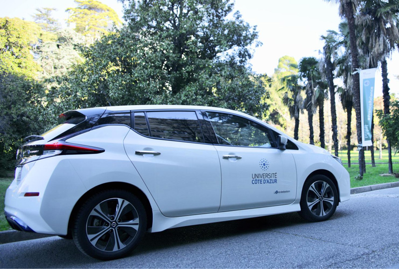 L’Université Côte d’Azur passe aux véhicules électriques.